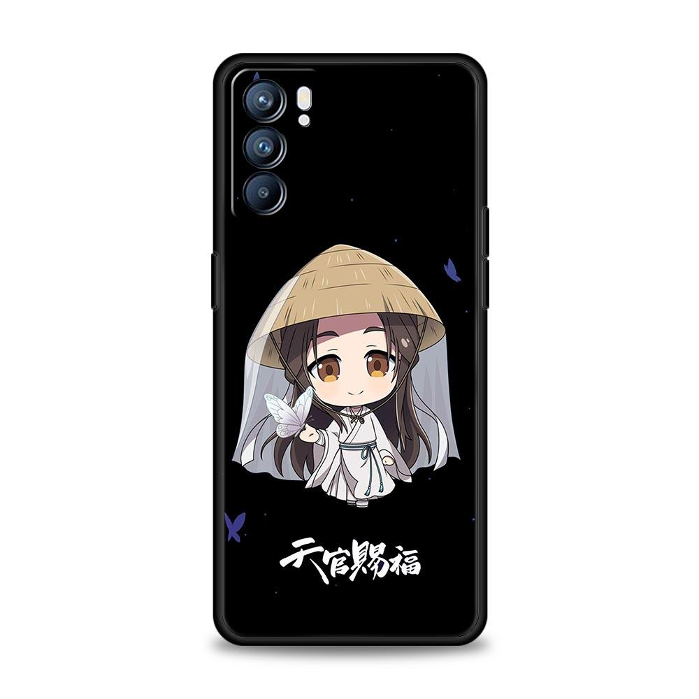 

Чехол для телефона Heaven Official s Blessing TGCF для Oppo Find X5 A54 A53 A52 A9 2020 A15 A95 A16 A76 A12 Reno7 SE Reno6 Pro 5G Oppo A16