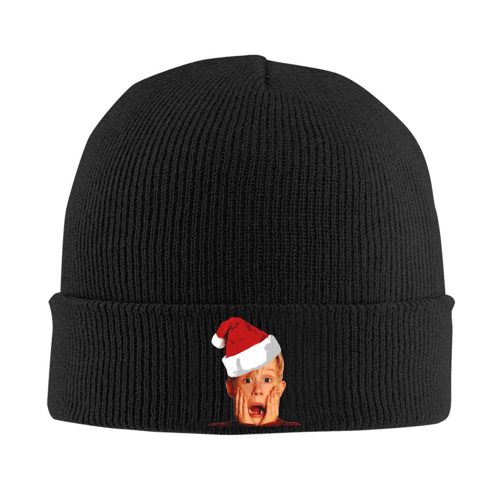 Home Alones Beanie Hats Bonnet Hats Female Male Cute Gym Knitting Hat Spring Graphic Thermal Elastic Caps