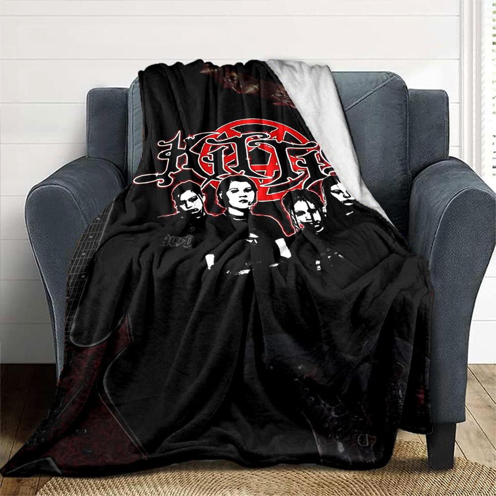 1pc KMFDM Soft Flannel All Season Throw for Home, Office, Outdoor UseDurable Comfort Soft Warm Throw for Home