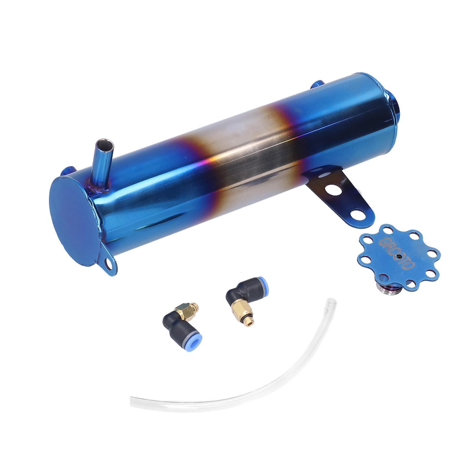 

500 мл радиатор охлаждения охлаждающей жидкости бак переполнения улавливатель резервуар алюминиевый сплав универсальный для автомобиля