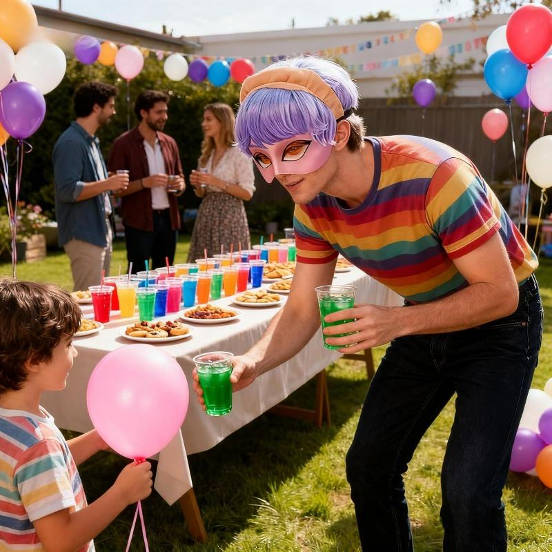 12 Stück Kpop Hunters Halbmasken/Brillen Set, Requisiten für Halloween, Partys & Rollenspiele