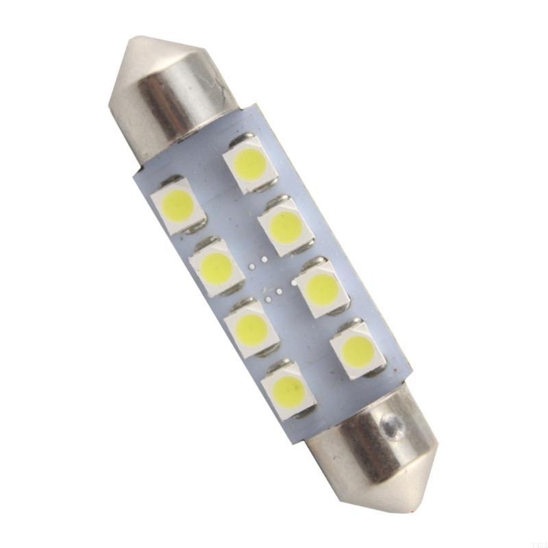 Y4UA Car LED Bulb Decorating Tail Bulb Double Pointed Festoon 31mm 36mm 39mm 41mm No Error Auto Interior Dome Reading Light