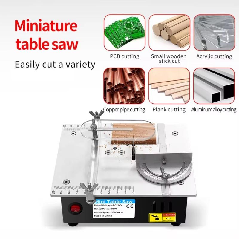 Portable Aluminum Alloy Hobby Cutting Tool Suitable For Craftsmen Model Making Feature Adjustable Power Supply 96W Motor