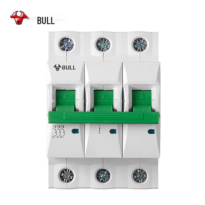 BULL LB5 Series 3-Pole Circuit Breaker with Leakage Protection
