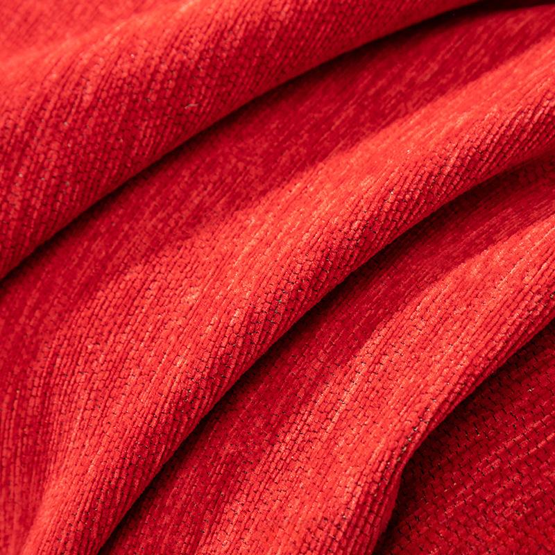 Red Festive Chenille Sofa Cover Towel Wedding Four Seasons Universal Wedding Sofa Cover Simple Modern Cushion