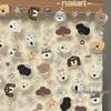 Cartoon Pet Embossed 3D Nail Art Stickers for Dogs, Cats & Devices