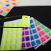Rectangle Fluorescent Glass Flat Buckle Hand Seam Drill, Double Hole Rhinestone Flat Bottom Drill Diy Accessories Material Package