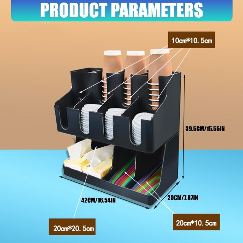 Sturdy Designs Cup Stand With Nonslip Base For Coffee Shops And Kitchens