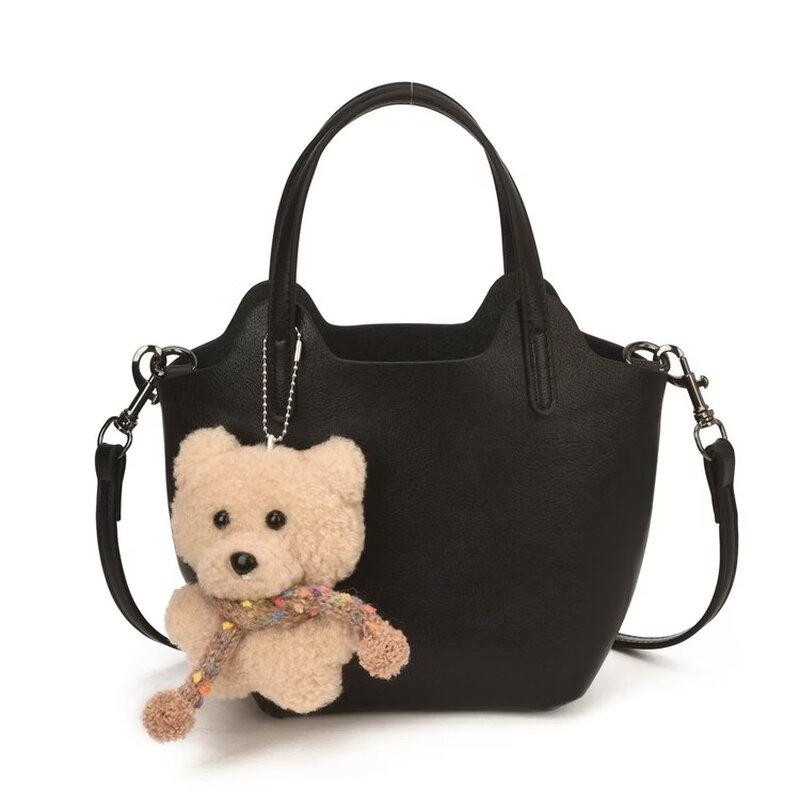 OGAR 2026 Fashion PU Basket Tote Bag Shoulder Bag