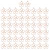 50 PCS Alloy Hollow Flower Charm Flower Pendant Hollow Flower for Jewelry Making