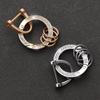Rhinestone-Inlaid Universal Car Keyring Pendant Ornament