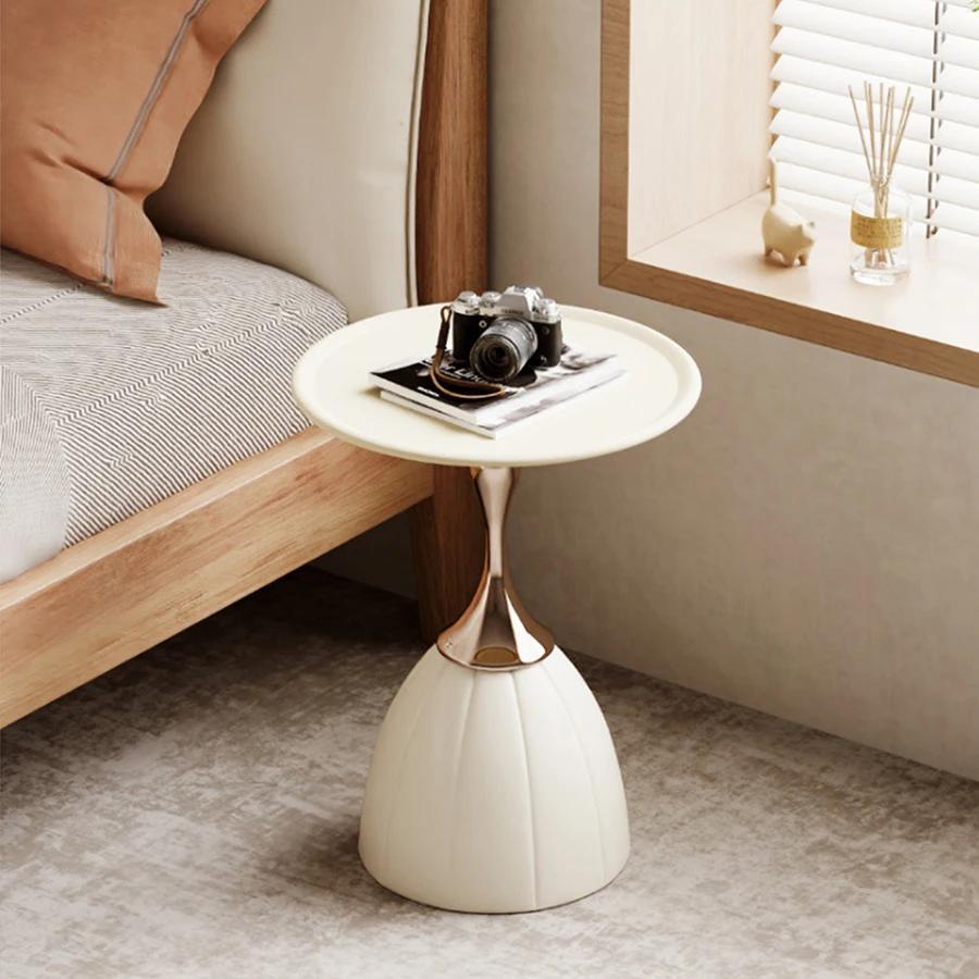 Nordic Ironwork Coffee Table Living Room Sofa Side Table Bedroom Bedside Table Storage Rack Living Room Home Decoration
