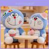 Jucărie de pluș Doraemon Mărime Mare Cu Umplutură de Bumbac PP Pentru Copii și Colecționari