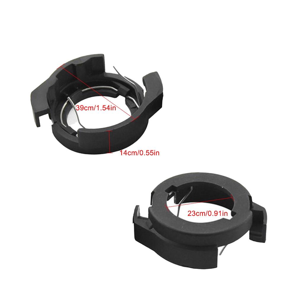 H7 Xenon Bulb Headlight Stable Characteristics 2pcs ABS