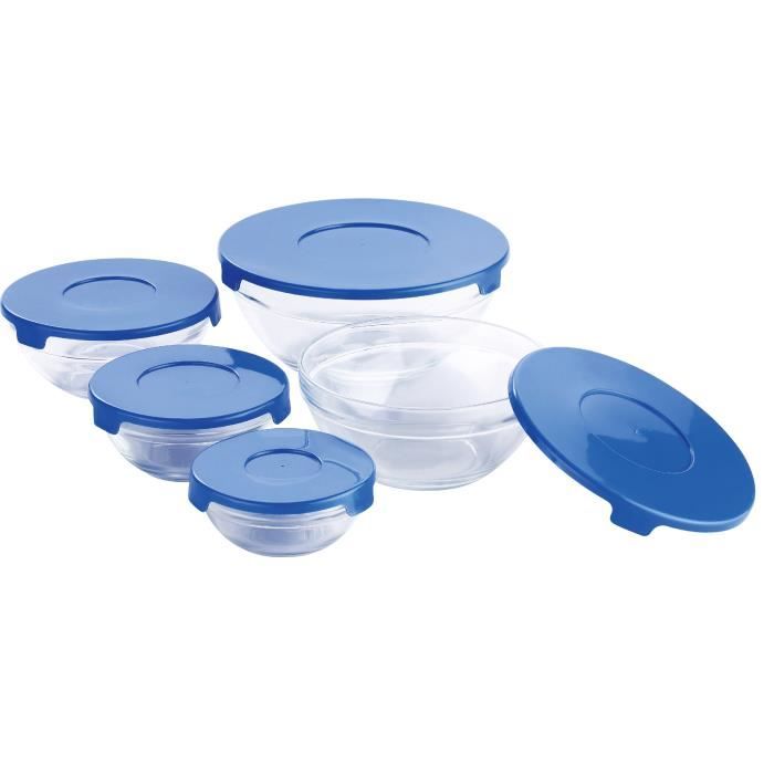 Renberg Twister - Bocaux verre bol transparent ø9.0x4.0cm 150ml - ø10.5x4.8cm 200ml - ø12.5x5.5cm 350ml - ø14x6.2cm 500ml - ø17x7...