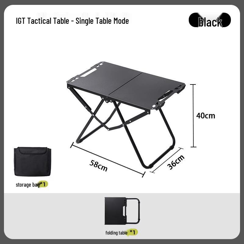 OEING Portable Outdoor Folding Table Set