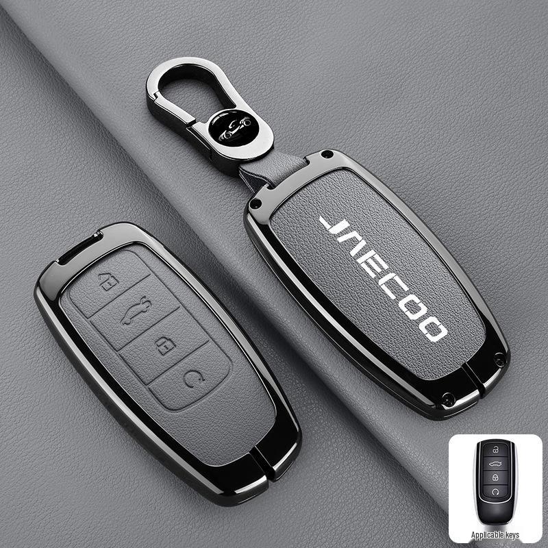 Chery Tiggo 8 PRO J8 J7 için JAECOO Metal Akıllı Anahtar Kılıfı - Kişiselleştirilmiş Uzaktan Kumanda Kapağı