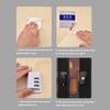 Anti-pinch Hand Safety Lock Adjustable Unisex Protection Cabinet Lock No Drilling Window Digital Password Lock for Home