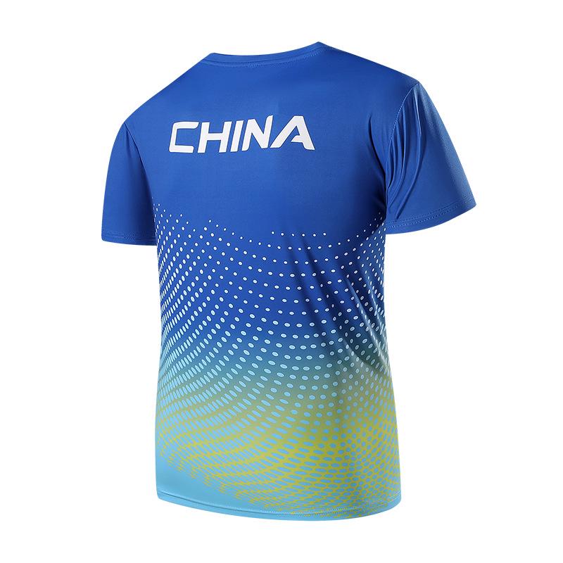 Unisex Quick-Dry Sportswear Set for Badminton, Tennis, Volleyball, and Table Tennis Competitions