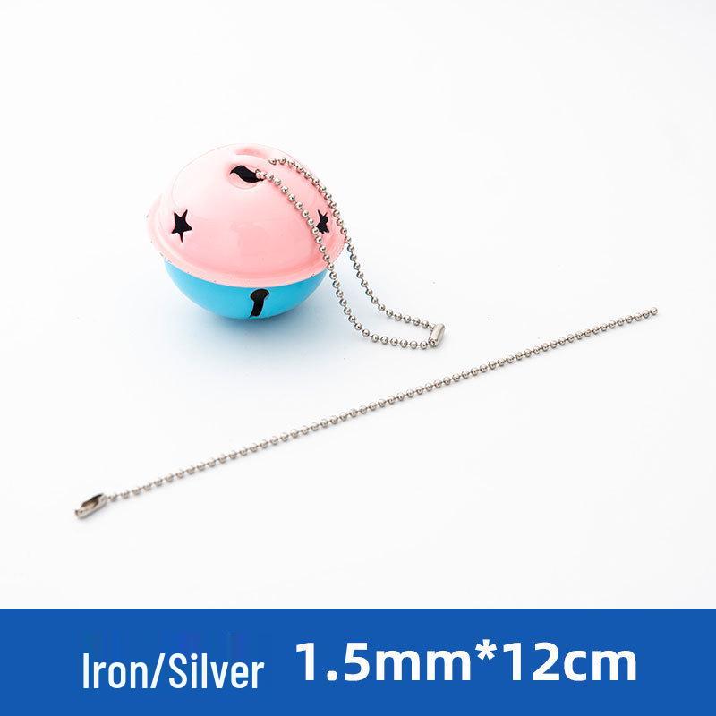 1.5/2.4mm Metal Ball Chain for Tags & Plush Toys - Round Bead Chain