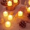 24 PCS Flameless Led Candle Lights Simulated Electric Candle Wedding Christmas Halloween Party Festival Decoration