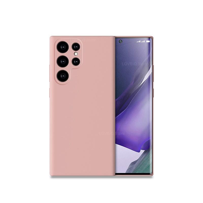 Für S25 Ultra Plus Hülle Luxus Flüssigsilikon Weiche TPU Hülle Für Samsung Galaxy S25 S24 S23 S22 Plus S25 Ultra S25Ultra Handyhüllen