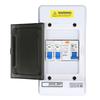Întrerupător 2 Poli IP66 Mini Întrerupătoare de Curent Rezidual 40A 30mA RCD+2MCB(6A+16A) 230V AU