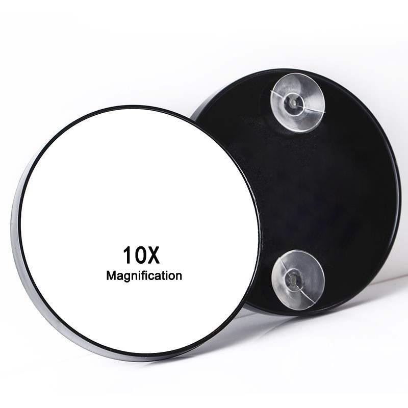 Suction Cup Magnifying Mirror - 10x/20x/30x Portable Pocket Makeup Mirror