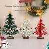 Cross-Border DIY Wooden Christmas Tree Ornaments Set – Three-Piece Children's Holiday Gift