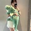 Cute doll little flying dragon sleeping throw pillow dinosaur plush toy sleeping doll birthday boudoir