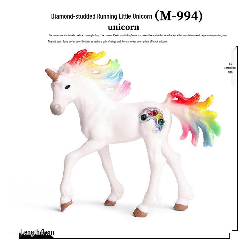 European Mythology Pegasus & Unicorn Children's Toy Figurine Set