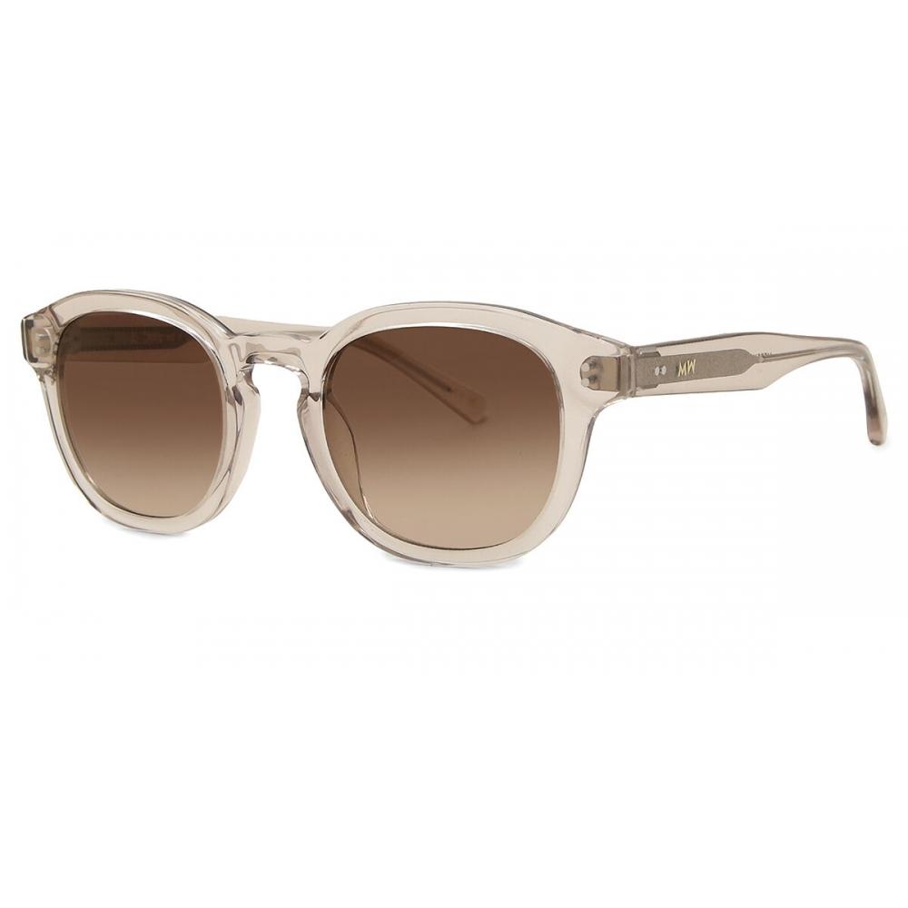 Messy Weekend Bille Rose Brown Unisex Sunglasses