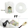 2-pins Auto Ruitensproeiervloeistof Reservoir Fles Tank Met 12V Pomp Slang En Spuitmond Ruitenwissersysteem Reservoir Kit Schoonmaak Gereedschap Accessoires