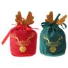 Versatile and Practical Christmas Gift Box Candy Bag Drawstring Pouch for Year Round Storage Perfect for Gifts Candy,