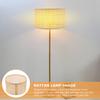Rattan Woven Lampshade Rustic Style Hanging Lamp Cover Decorative Ceiling Light Indoor Hanging Lampshade Delicate Lamp Shade