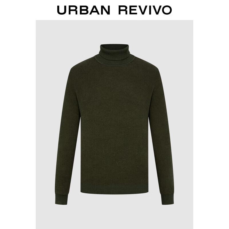 UR Men's Winter Relaxed Fit Turtleneck Sweater UMM940008