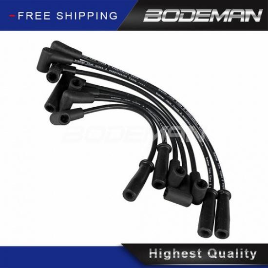 Spark Plug Wires - 7mm (7PCS) for 1991-1999 Jeep Wrangler Cherokee L6 4.0L