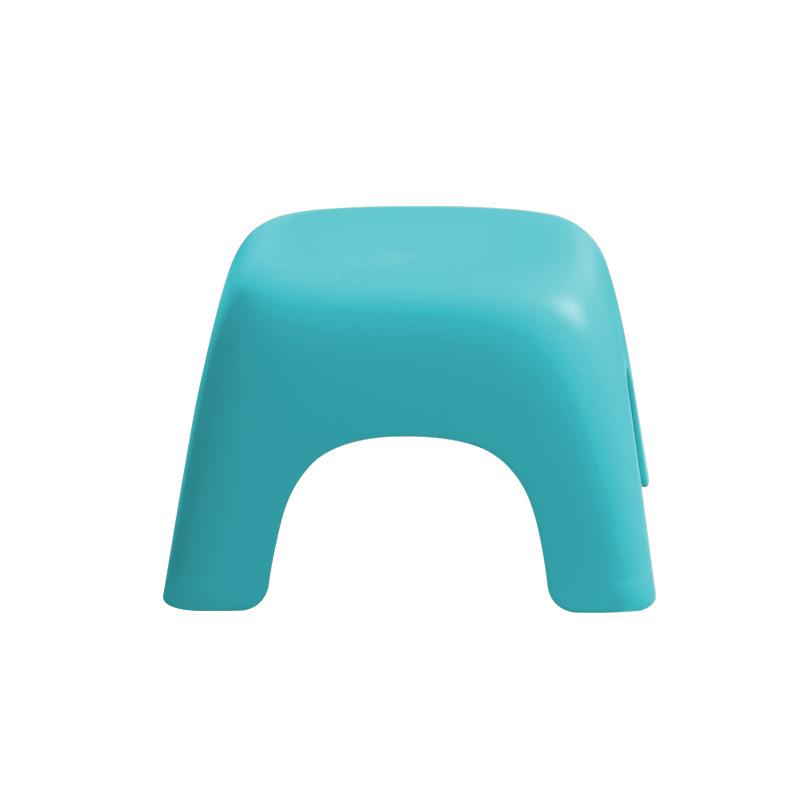 

Thickened Non-slip Cartoon Plastic Stool for Bathroom or Living Room – Suitable for Children & Adults Small (25.2*25.2*16cm) синий