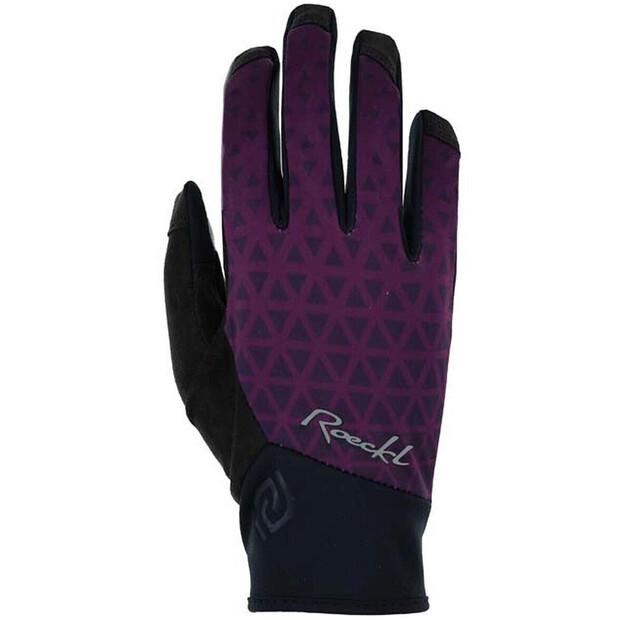 Велоперчатки Roeckl Ramsau 2 (лиловые) 7,5
