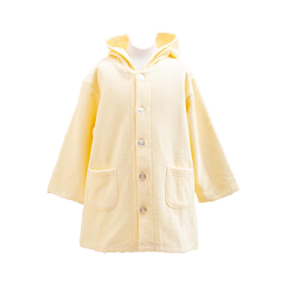 

Халат махровый для мальчиков и махровый 11061 [K s Eye] детский, ткань, для девочек, ткань, (желтый, 12-130)