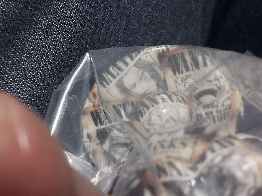 [USED] One Piece Luffy's Figure Luffy's Wanted Poster Four Emperors Shanks