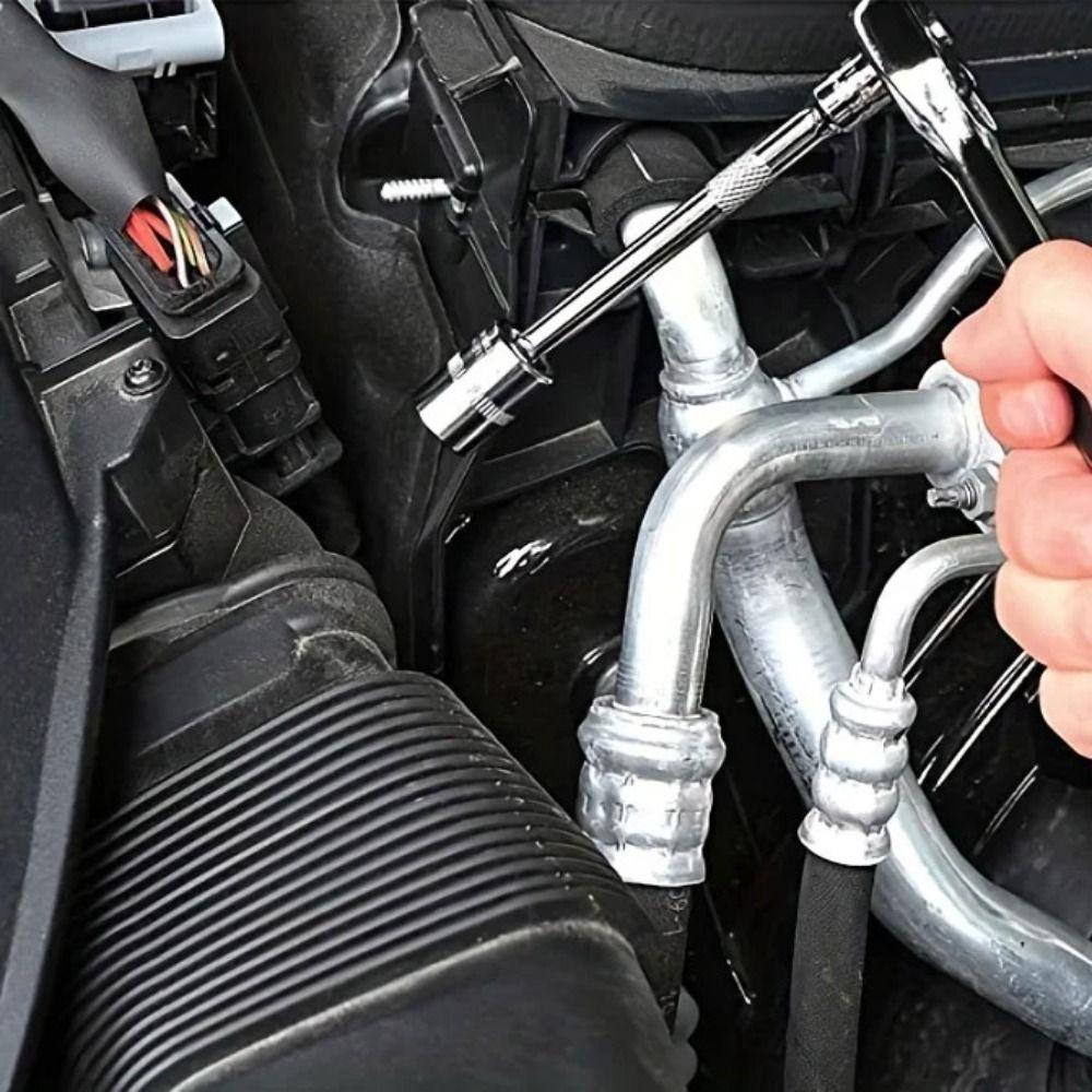 Strong Toughness Ratchet Wrench Set Wear-resistant Screwdriver Socket Nut Set Mechanic Use