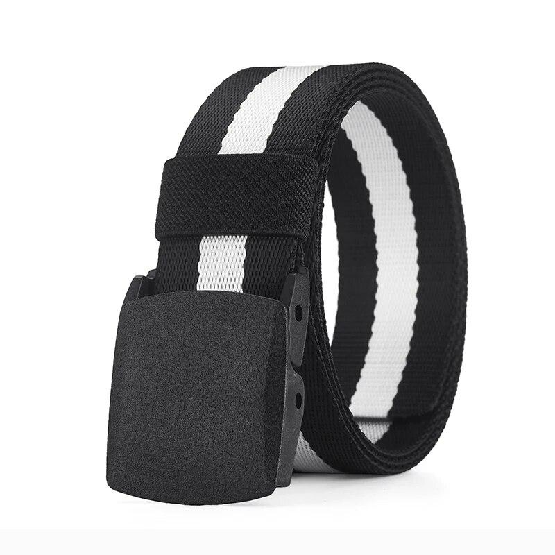 Men's Belt Outdoor Casual Canvas Belt Metal Free Training Nylon Tactical Belt With Pants Jeans Belt Sports Belts For Men Women