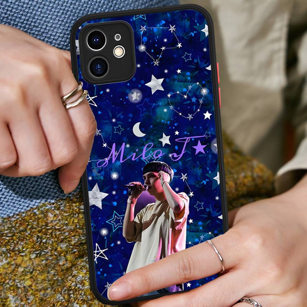 Singer M-Milo J Silicone Case For IPhone 16 15 14 13 12 11 Pro Max Plus X XS MAX Shockproof Matte Cover