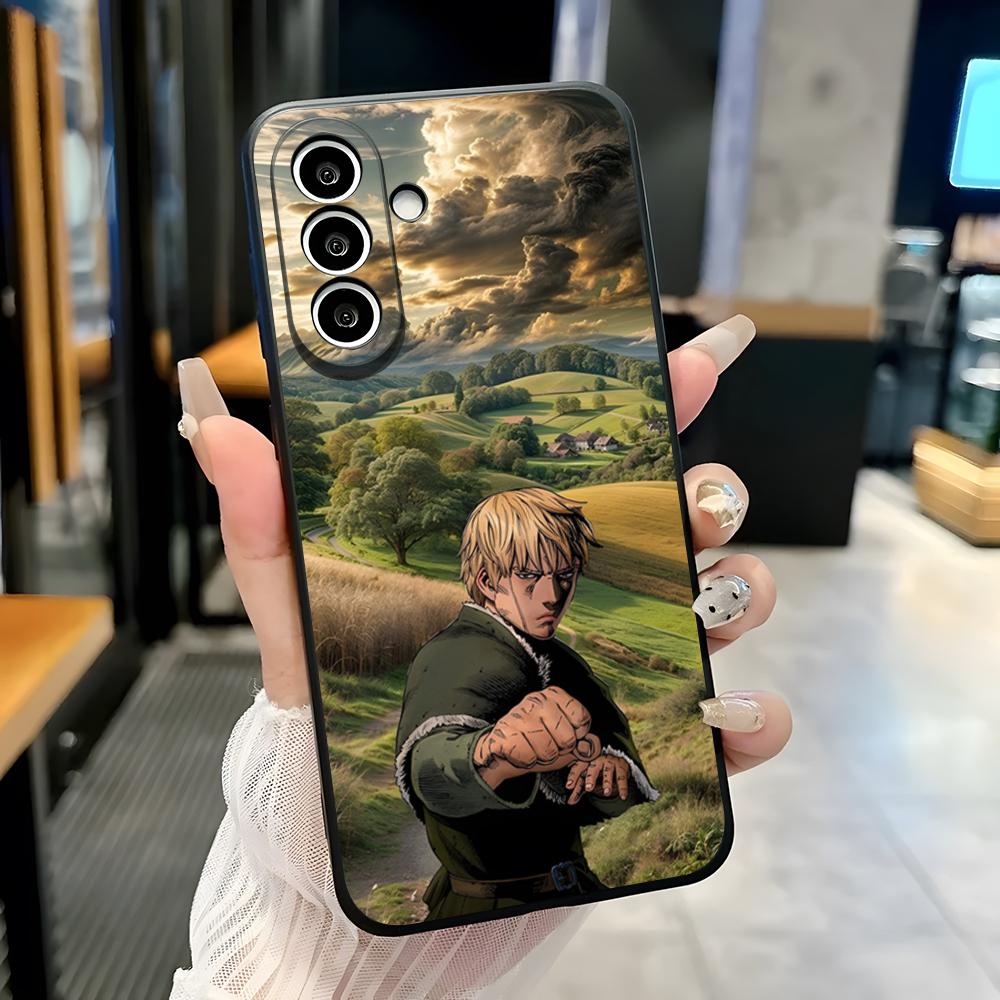 V-Vinland Saga Manga Phone Case For Samsung S26 S25 Plus S20 S20 Plus S22 Ultra S23 FE S21 Plus S21 Ultra Soft Cover