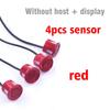1 Set Car Parking Sensor Kit Car Auto LED Display 4 Sensors For All Cars Reverse Assistance Backup Radar Monitor Parking System