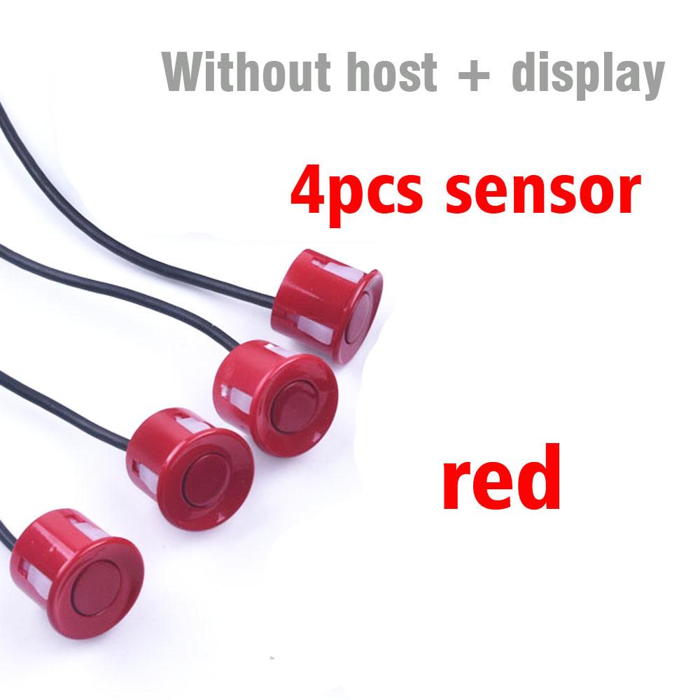 1 Set Car Parking Sensor Kit Car Auto LED Display 4 Sensors For All Cars Reverse Assistance Backup Radar Monitor Parking System