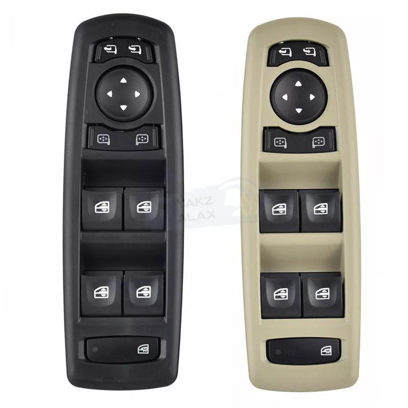 254000015R Left Driver Side Electric Power Window Control Switch Button for Renault Laguna 3 Megane 3 2008-2016 Car Accessories