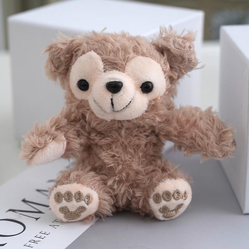 Плюшевая брелок-подвеска Duffy и Shelly Rose Bear из короткого плюша для девочек и детей Duffy Bear