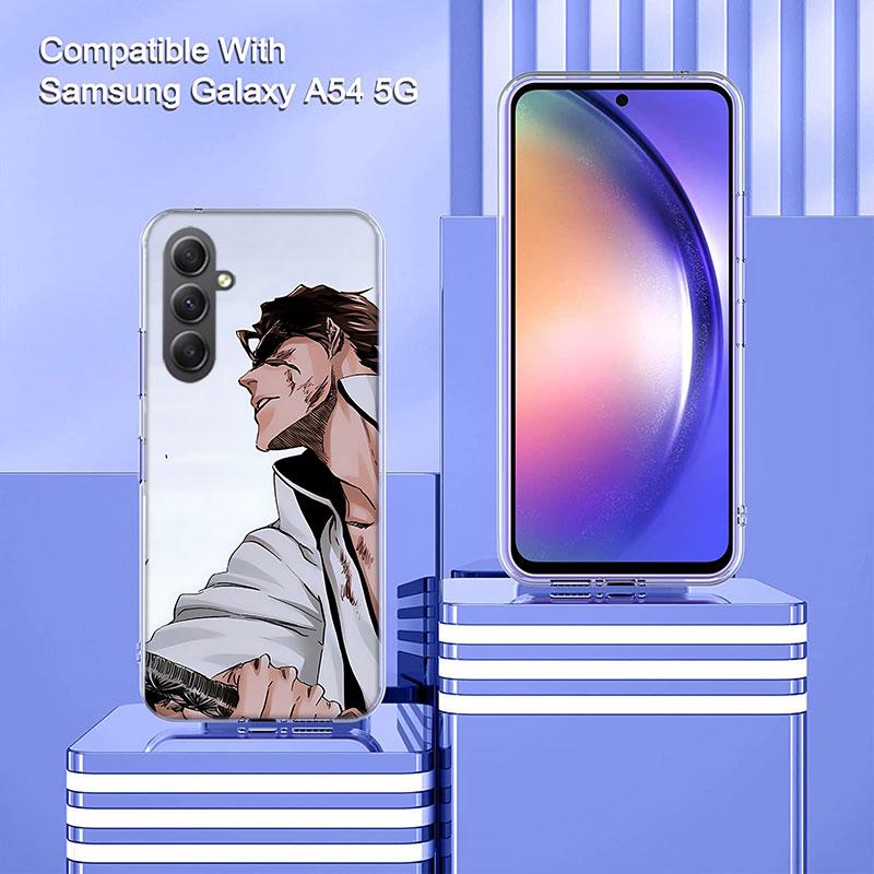 Bleach Aizen Sousuke Phone Case for Samsung A17 A37 A57 A07 A16 A26 A36 A56 A06 A02S A12 A22 A32 A52S A04S A14 A24 A34 A54 A03 A